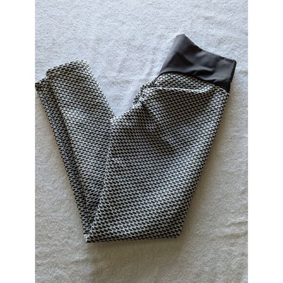 Scrunch textured large waistband leggings Sz OS - Picture 6 of 8